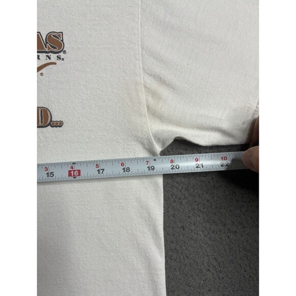 Vintage 90s University Of Texas Longhorns T-Shirt Mens Medium College Rivalry - Picture 7 of 12